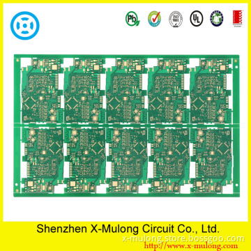 6 Layer PCB with Fine Line 4/4mil and Immersion Gold Surface